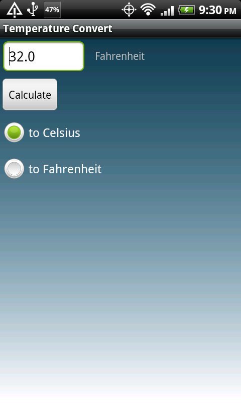 Simple Temperature Convert截图5