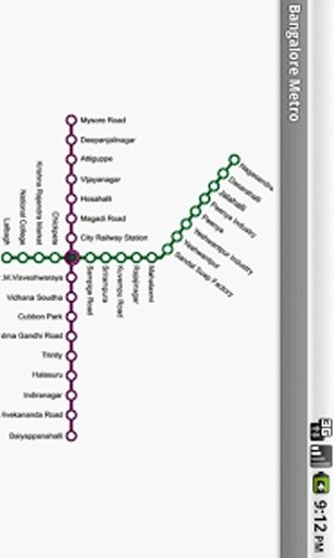Bangalore Metro Map (Free)截图2