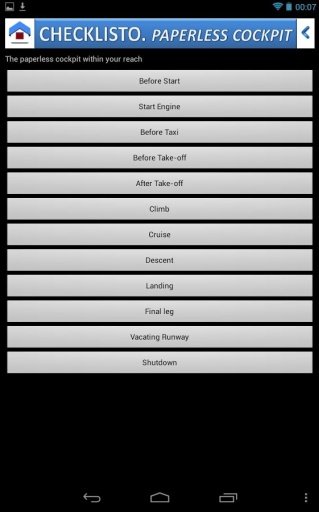 Checklisto Paperless Cockpit截图3