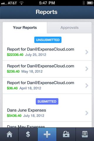 ExpenseCloud | Expense Reports截图3