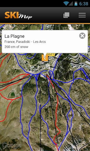 Ski Map - winter resorts截图2