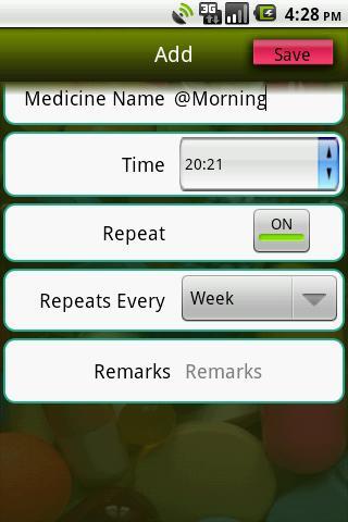 Medicine Reminder Lite截图2