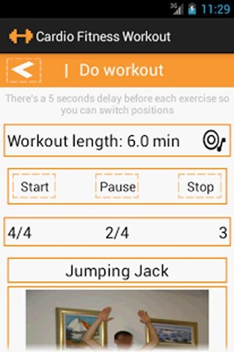 Cardio Fitness Workout截图1