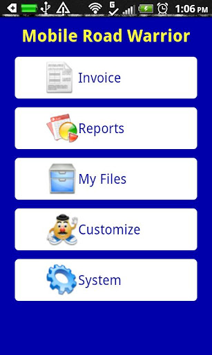 Mobile Road Warrior Invoice Tr截图2