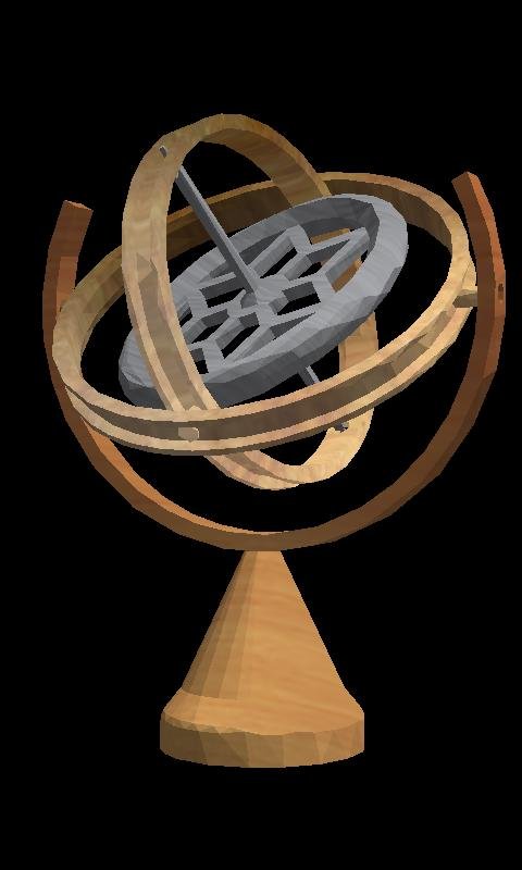 3D Gyroscope Simulation LWP Fr截图2