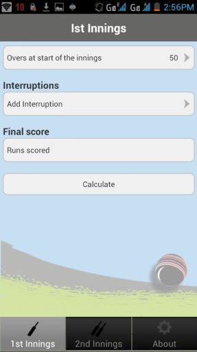 Duckworth-Lewis Calculator截图1