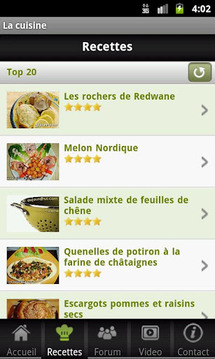 La cuisine d'Aujourdhui.com截图