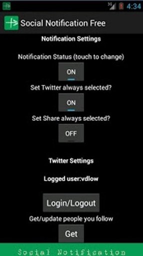 Social Notification Free截图5