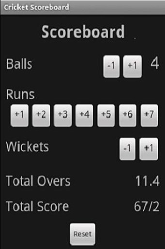 Cricket Scoreboard截图3