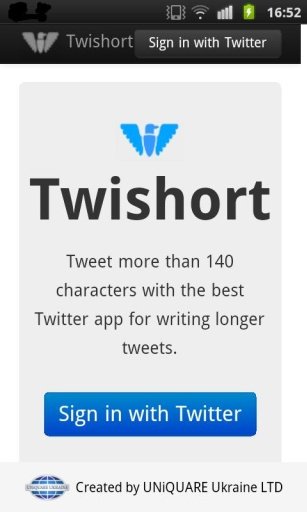 Twishort client截图4