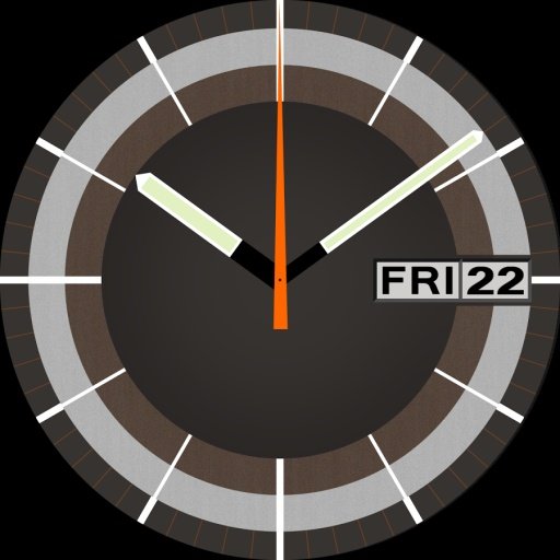 70s watchface for Android Wear截图2