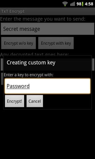 TxT Encrypt截图2