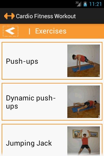 Cardio Fitness Workout截图8