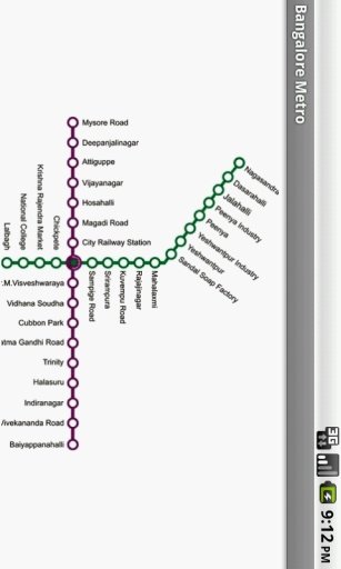 Bangalore Metro Map (Free)截图4