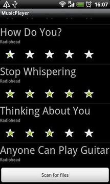 MusicPlayer:AndroidBindingDemo截图