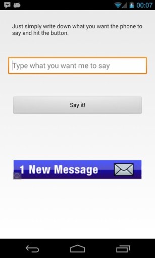 Say It! - Let your phone speak截图4