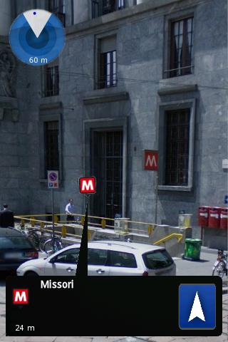 Milan Metro Augmented Reality截图2