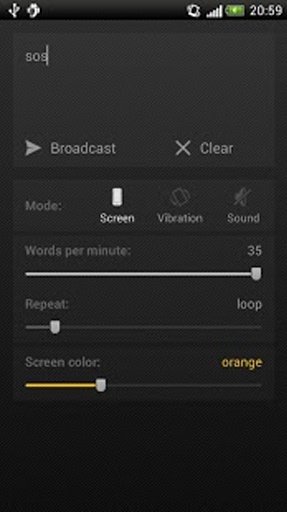 Morse Code Broadcaster FREE截图2