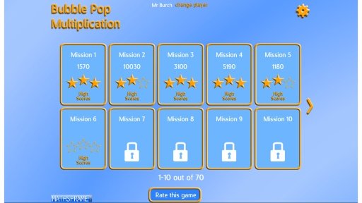 Bubble Pop Multiplication Free截图7