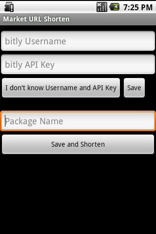 Android Market URL Shorten截图1
