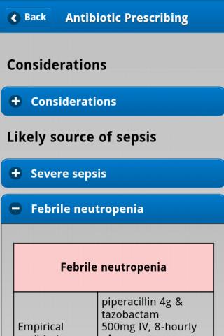 Sepsis Antibiotic Guideline截图2