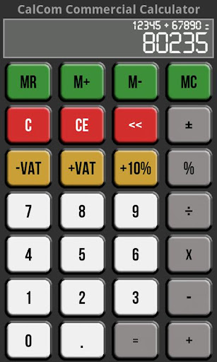 calCom - Commercial Calculator截图4