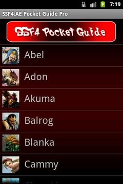 SSF4 AE Pocket Guide截图