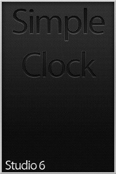 Simple Clock - Nightstand App截图
