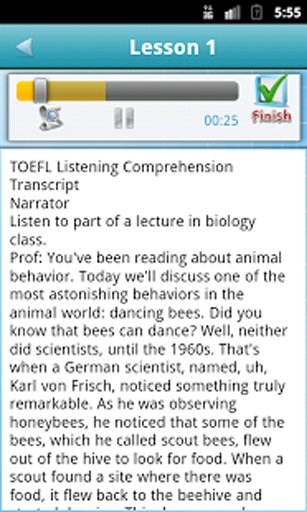 TOEFL Listening (Lecture)截图3