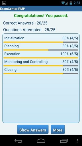 ExamCenter PMP截图1