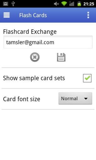 Android Flash Cards截图2
