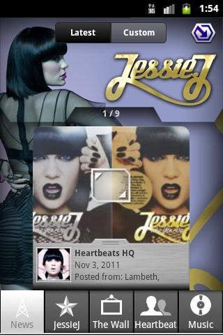 Jessie J: Mobile Backstage截图2