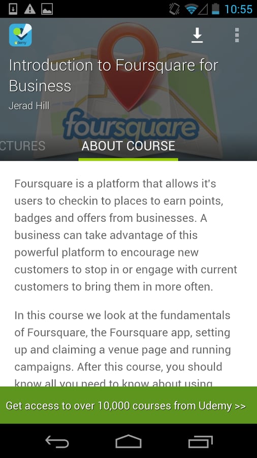 Foursquare Business Course截图7