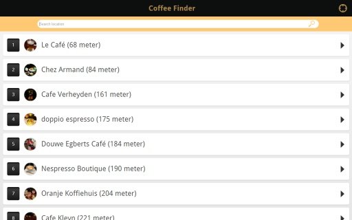 Coffee Finder截图4