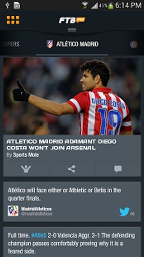 Atl&eacute;tico Madrid Pro截图6