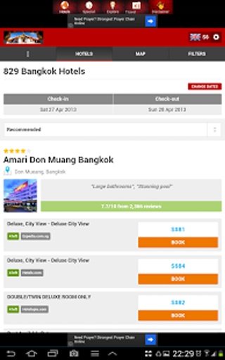 Thailand Hotels Discount截图6