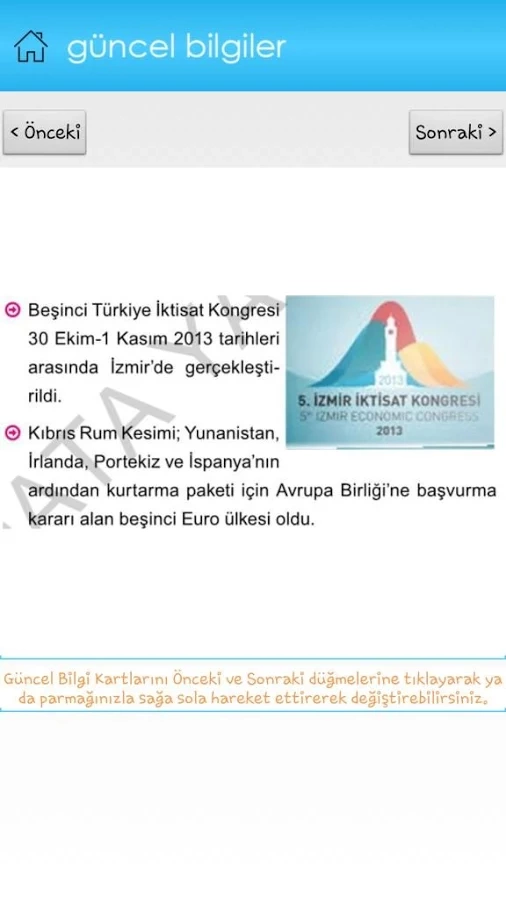 Güncel Bilgiler 2014 KPSS PMYO截图11