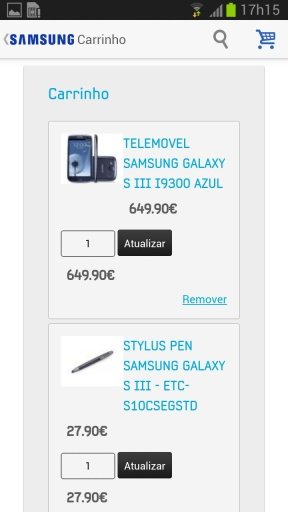 Loja Samsung Mobile Store截图2