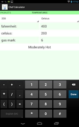 Kitchen Cooking Calculator截图8