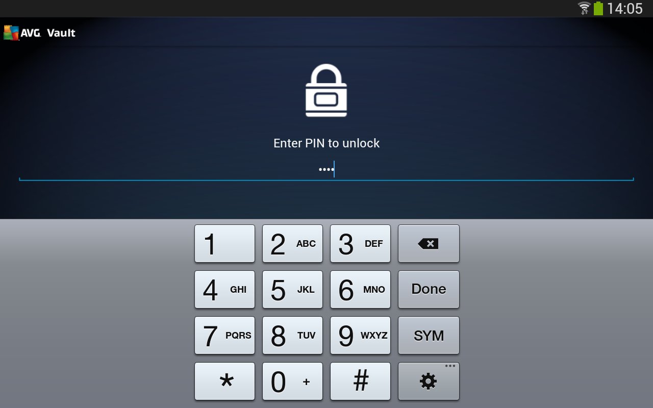 AVG Vault – Hide, Store...截图3