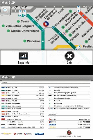 Metro Map - Sao Paulo - Brazil截图1