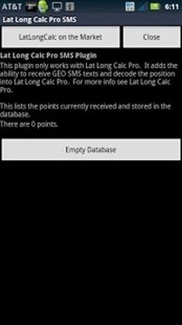 Lat Long Calc Pro SMS Plugin截图