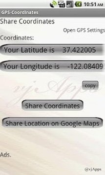 GPS Coordinates GPS Location截图