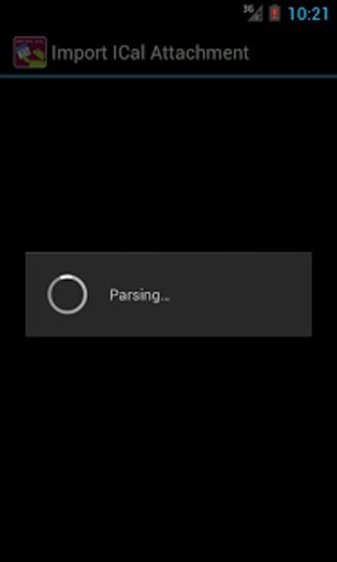Import ICal Attachment (Demo)截图1