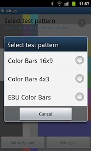 TV Test Screen Live Wallpaper截图5