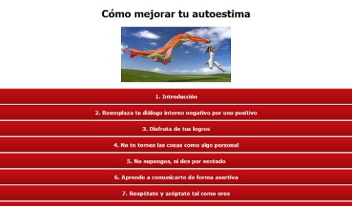 Cómo mejorar tu autoestima截图4