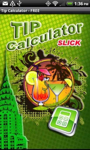 Tip Calculator Slick - FREE截图1