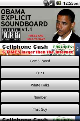 Obama Explicit Soundboard Free截图1