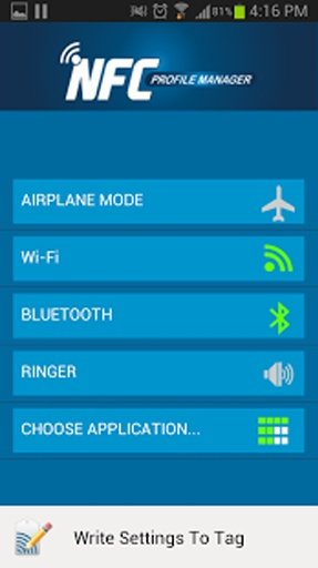 NFC Profile Manager截图3