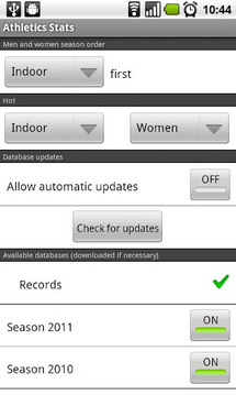 Athletics Stats (Free)截图